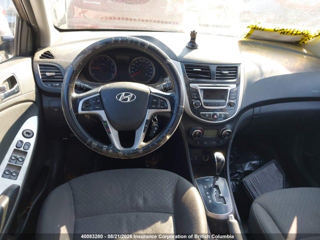 2014 Hyundai Accent Gls/se მანქანა იყიდება აუქციონზე, vin: KMHCU5AEXEU161864, აუქციონის ნომერი: 40083280