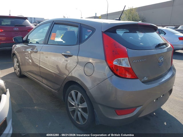 2014 Hyundai Accent Gls/se მანქანა იყიდება აუქციონზე, vin: KMHCU5AEXEU161864, აუქციონის ნომერი: 40083280