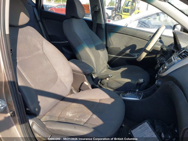 2014 Hyundai Accent Gls/se მანქანა იყიდება აუქციონზე, vin: KMHCU5AEXEU161864, აუქციონის ნომერი: 40083280