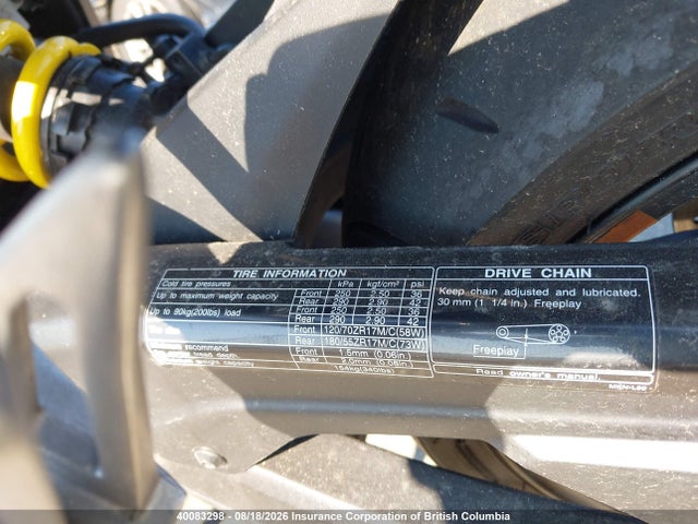 Aukcja sprzedaży 2022 Honda Cbr650 Ra, vin: MLHRH0160N5300194, numer aukcji: 40083298