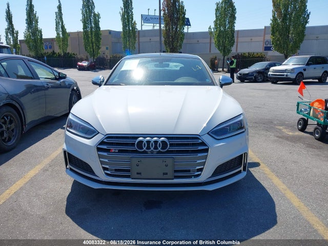 40083322 :رقم المزاد ، WAUC4CF50JA055014 vin ، 2018 Audi S5 مزاد بيع