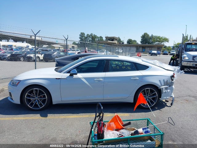 40083322 :رقم المزاد ، WAUC4CF50JA055014 vin ، 2018 Audi S5 مزاد بيع