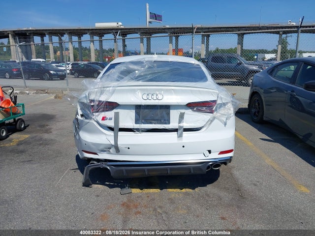 40083322 :رقم المزاد ، WAUC4CF50JA055014 vin ، 2018 Audi S5 مزاد بيع
