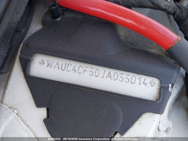 40083322 :رقم المزاد ، WAUC4CF50JA055014 vin ، 2018 Audi S5 مزاد بيع