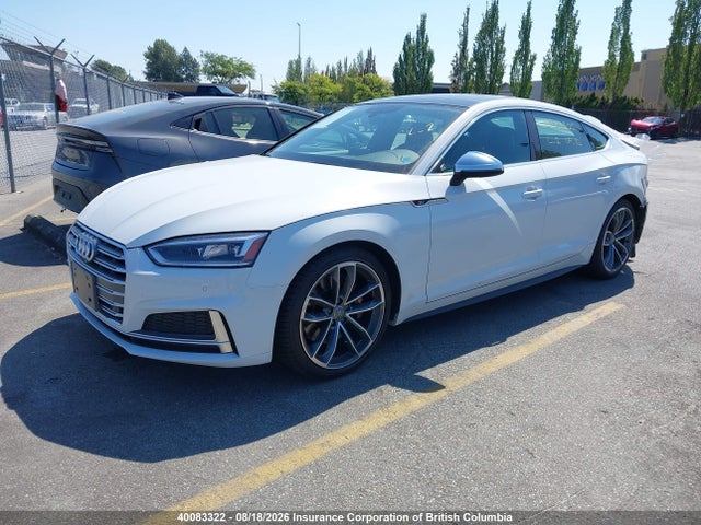 40083322 :رقم المزاد ، WAUC4CF50JA055014 vin ، 2018 Audi S5 مزاد بيع