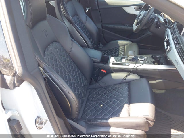 40083322 :رقم المزاد ، WAUC4CF50JA055014 vin ، 2018 Audi S5 مزاد بيع