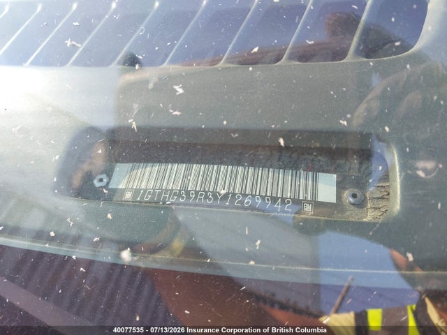 Aukcja sprzedaży 2000 Gmc Savana G3500, vin: 1GTHG39R3Y1269942, numer aukcji: 40077535