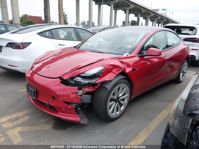 Tesla MODEL 3 2022 5YJ3E1EB5NF296589 Image 2