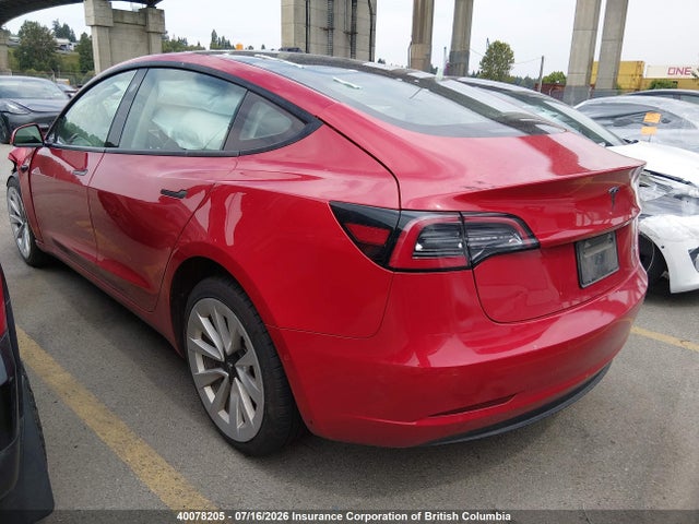Tesla MODEL 3 2022 5YJ3E1EB5NF296589 Image 3
