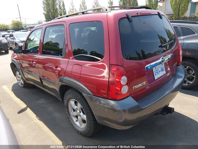 2005 Mazda Tribute S მანქანა იყიდება აუქციონზე, vin: 4F2CZ94125KM03449, აუქციონის ნომერი: 40078894