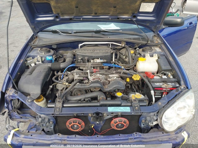 Aukcja sprzedaży 2004 Subaru Impreza Ts, vin: JF1GG65544H810908, numer aukcji: 40083335