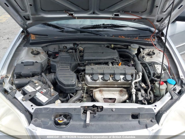 Продаж на аукціоні авто 2002 Honda Civic, vin: 2HGES16812H914194, номер лоту: 40083341