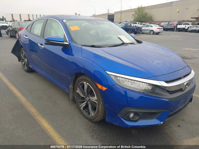 Honda Civic Touring 2018 2HGFC1F98JH106871 Image 1