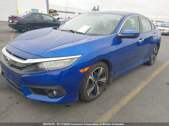 Honda Civic Touring 2018 2HGFC1F98JH106871 Image 2
