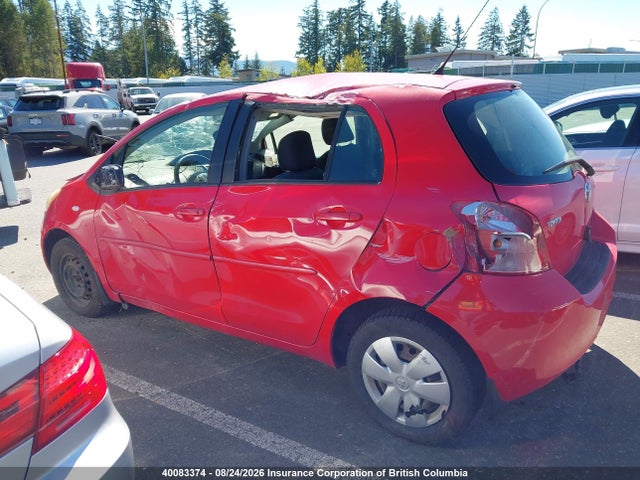 40083374 :رقم المزاد ، JTDKT923275045918 vin ، 2007 Toyota Yaris مزاد بيع
