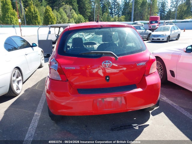 40083374 :رقم المزاد ، JTDKT923275045918 vin ، 2007 Toyota Yaris مزاد بيع