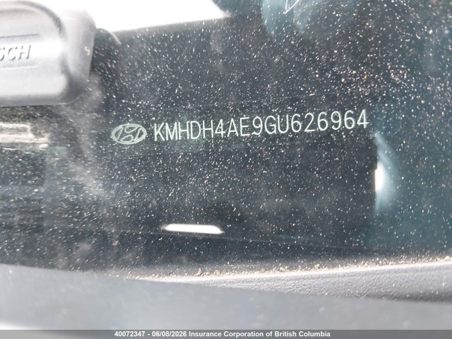 KMHDH4AE9GU626964 Hyundai Elantra Se/sport/limited