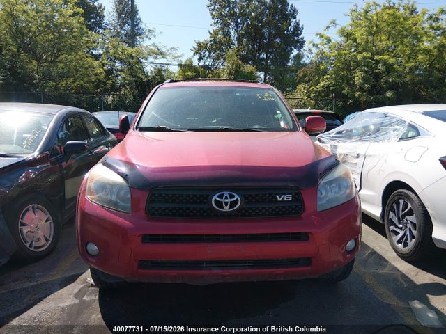 40077731 :رقم المزاد ، JTMBK32VX85057205 vin ، 2008 Toyota Rav4 Sport مزاد بيع