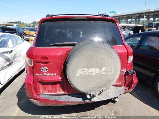 40077731 :رقم المزاد ، JTMBK32VX85057205 vin ، 2008 Toyota Rav4 Sport مزاد بيع