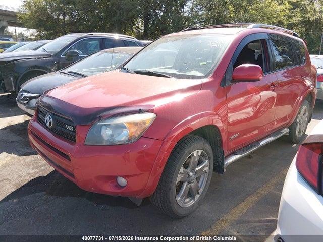40077731 :رقم المزاد ، JTMBK32VX85057205 vin ، 2008 Toyota Rav4 Sport مزاد بيع
