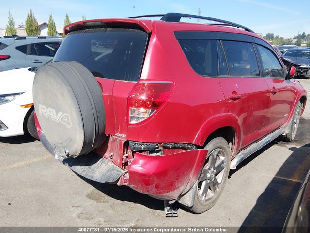 40077731 :رقم المزاد ، JTMBK32VX85057205 vin ، 2008 Toyota Rav4 Sport مزاد بيع