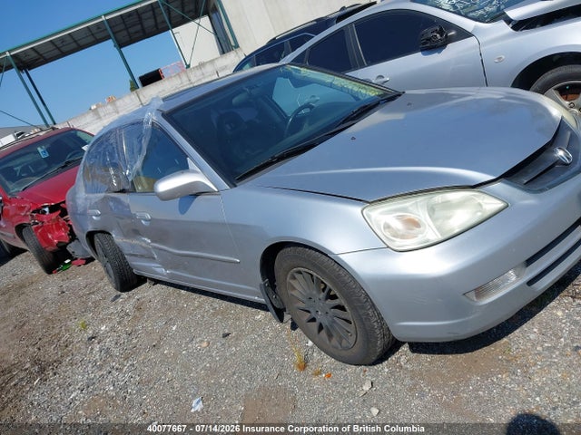 40077667 :رقم المزاد ، 2HHES36851H006160 vin ، 2001 Acura 1.7el Premium مزاد بيع