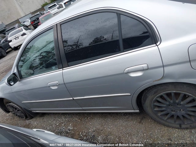 40077667 :رقم المزاد ، 2HHES36851H006160 vin ، 2001 Acura 1.7el Premium مزاد بيع