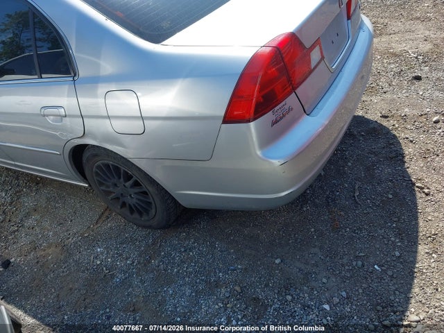 40077667 :رقم المزاد ، 2HHES36851H006160 vin ، 2001 Acura 1.7el Premium مزاد بيع
