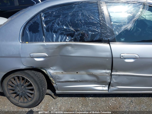 40077667 :رقم المزاد ، 2HHES36851H006160 vin ، 2001 Acura 1.7el Premium مزاد بيع