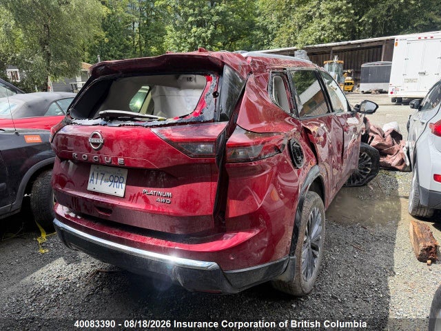 2025 Nissan Rogue მანქანა იყიდება აუქციონზე, vin: JN8BT3DD1SW470654, აუქციონის ნომერი: 40083390