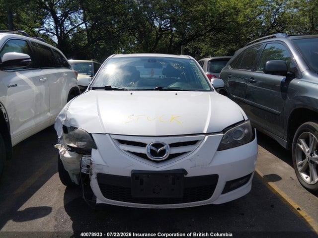 2007 Mazda 3 S მანქანა იყიდება აუქციონზე, vin: JM1BK323071687240, აუქციონის ნომერი: 40078933