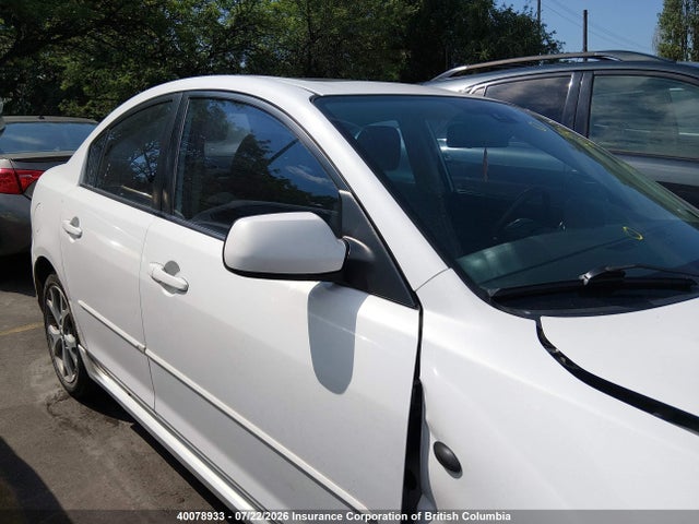 2007 Mazda 3 S მანქანა იყიდება აუქციონზე, vin: JM1BK323071687240, აუქციონის ნომერი: 40078933