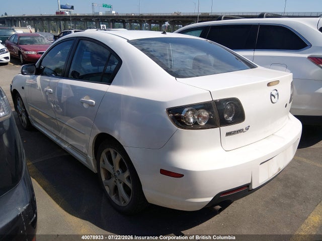 2007 Mazda 3 S მანქანა იყიდება აუქციონზე, vin: JM1BK323071687240, აუქციონის ნომერი: 40078933