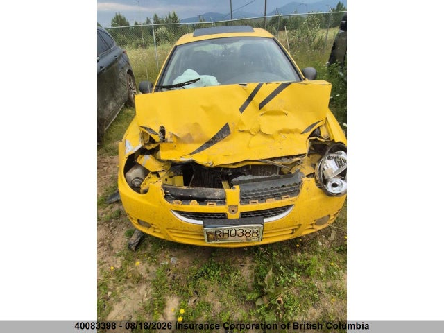 40083398 :رقم المزاد ، 1B3ES46C04D620856 vin ، 2004 Dodge Sx 2.0 مزاد بيع