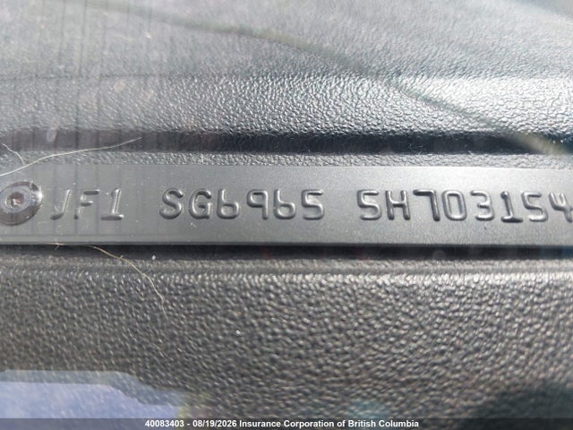 Aukcja sprzedaży 2005 Subaru Forester 2.5xt, vin: JF1SG69655H703154, numer aukcji: 40083403