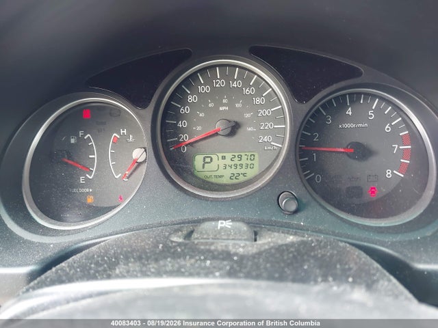 Aukcja sprzedaży 2005 Subaru Forester 2.5xt, vin: JF1SG69655H703154, numer aukcji: 40083403