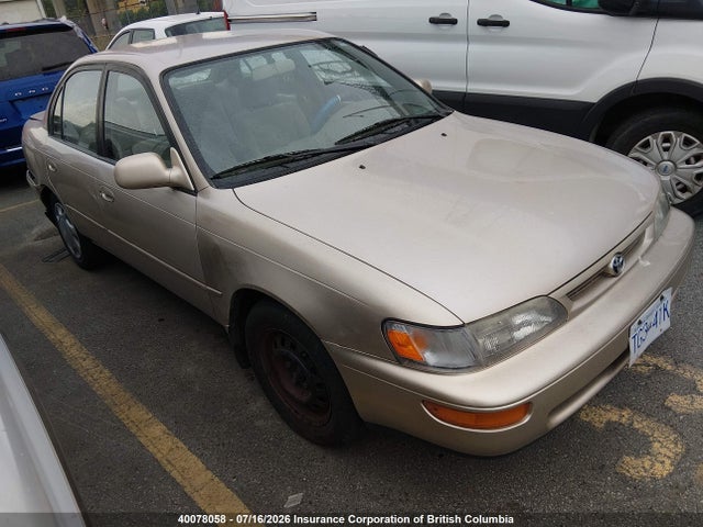 1996 Toyota Corolla Dx მანქანა იყიდება აუქციონზე, vin: 2T1BB02E1TC162225, აუქციონის ნომერი: 40078058
