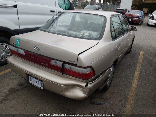 Aukcja sprzedaży 1996 Toyota Corolla Dx, vin: 2T1BB02E1TC162225, numer aukcji: 40078058