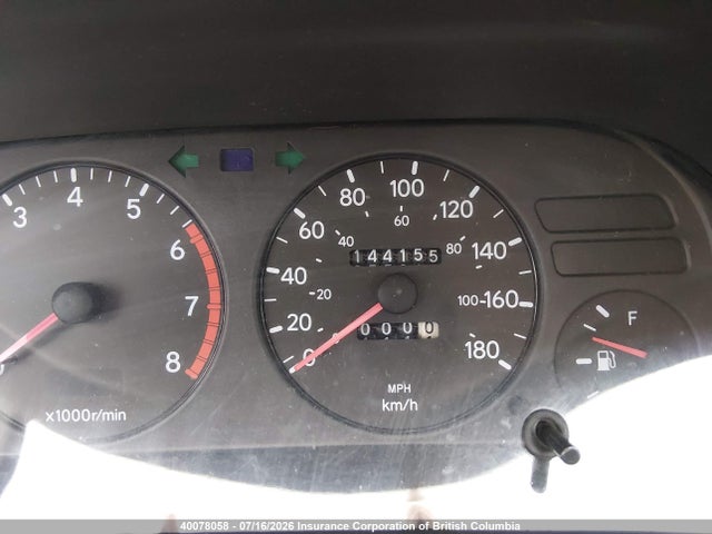 Aukcja sprzedaży 1996 Toyota Corolla Dx, vin: 2T1BB02E1TC162225, numer aukcji: 40078058