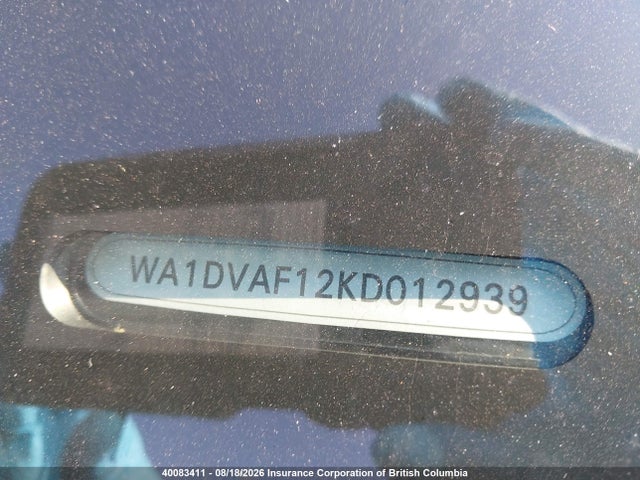 WA1DVAF12KD012939 Audi Q8