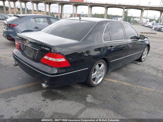 40083413 :رقم المزاد ، JTHBN36F755022254 vin ، 2005 Lexus Ls 430 مزاد بيع