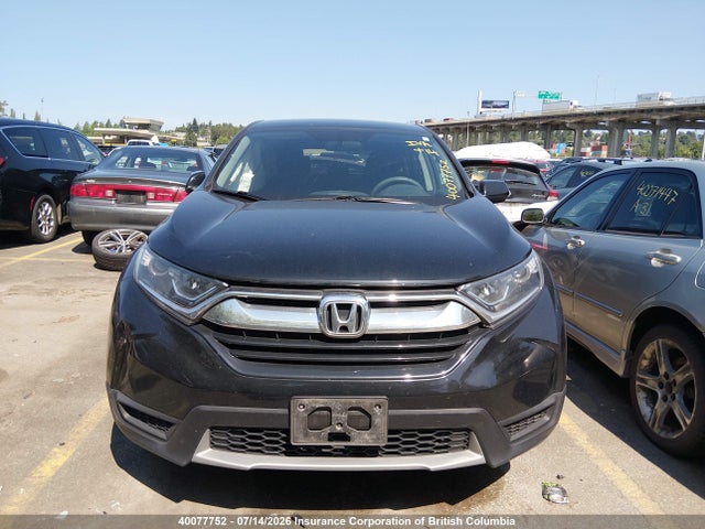 40077752 :رقم المزاد ، 2HKRW1H35HH001508 vin ، 2017 Honda Cr-v Lx مزاد بيع