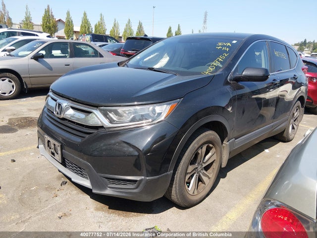 40077752 :رقم المزاد ، 2HKRW1H35HH001508 vin ، 2017 Honda Cr-v Lx مزاد بيع