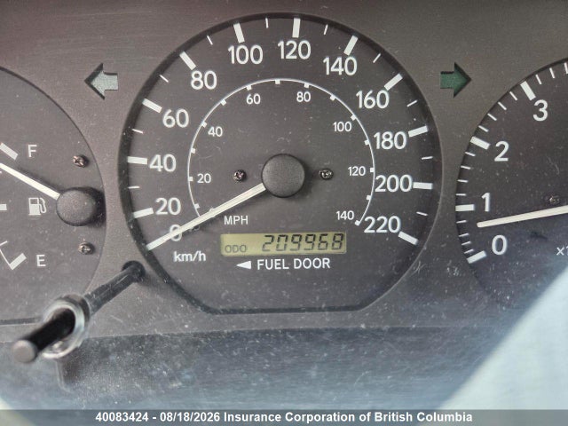 2001 Toyota Camry მანქანა იყიდება აუქციონზე, vin: JT2BG22K410555221, აუქციონის ნომერი: 40083424