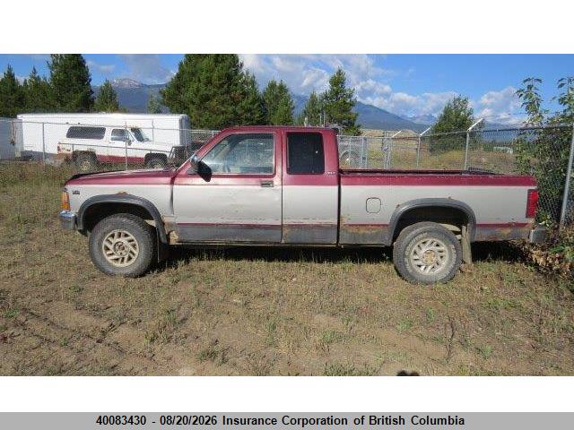 1994 Dodge Dakota მანქანა იყიდება აუქციონზე, vin: 1B7GG23Y1RS567018, აუქციონის ნომერი: 40083430