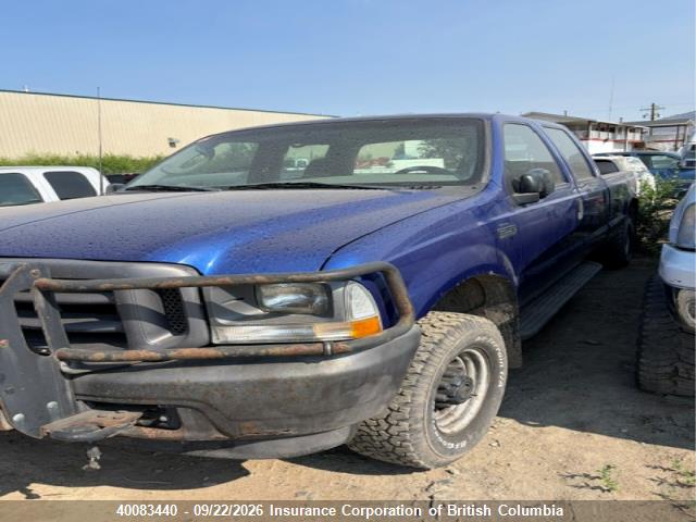 Aukcja sprzedaży 2003 Ford F250, vin: 1FTNW21L63EB46614, numer aukcji: 40083440