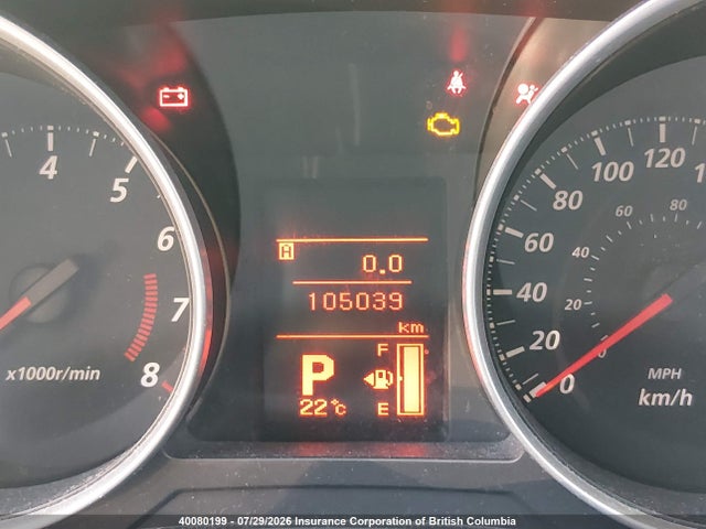 Aukcja sprzedaży 2012 Mitsubishi Rvr Se, vin: JA4AJ3AU0CZ604520, numer aukcji: 40080199
