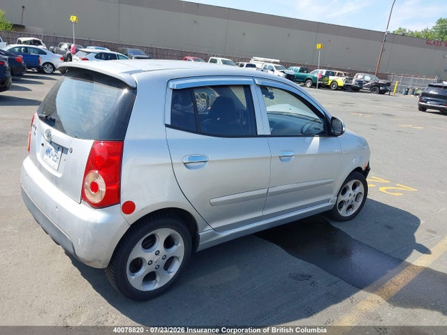 Продажа на аукционе авто 2008 Kia Morning, vin: KNABA24439T691520, номер лота: 40078820