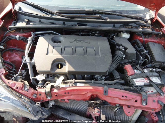 40078305 :رقم المزاد ، 2T1BURHE3HC890609 vin ، 2017 Toyota Corolla L/le/xle/se/xse مزاد بيع