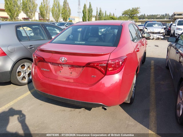 40078305 :رقم المزاد ، 2T1BURHE3HC890609 vin ، 2017 Toyota Corolla L/le/xle/se/xse مزاد بيع